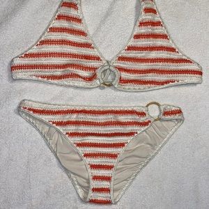 Aerie Crochet Bathing Suit Bikini